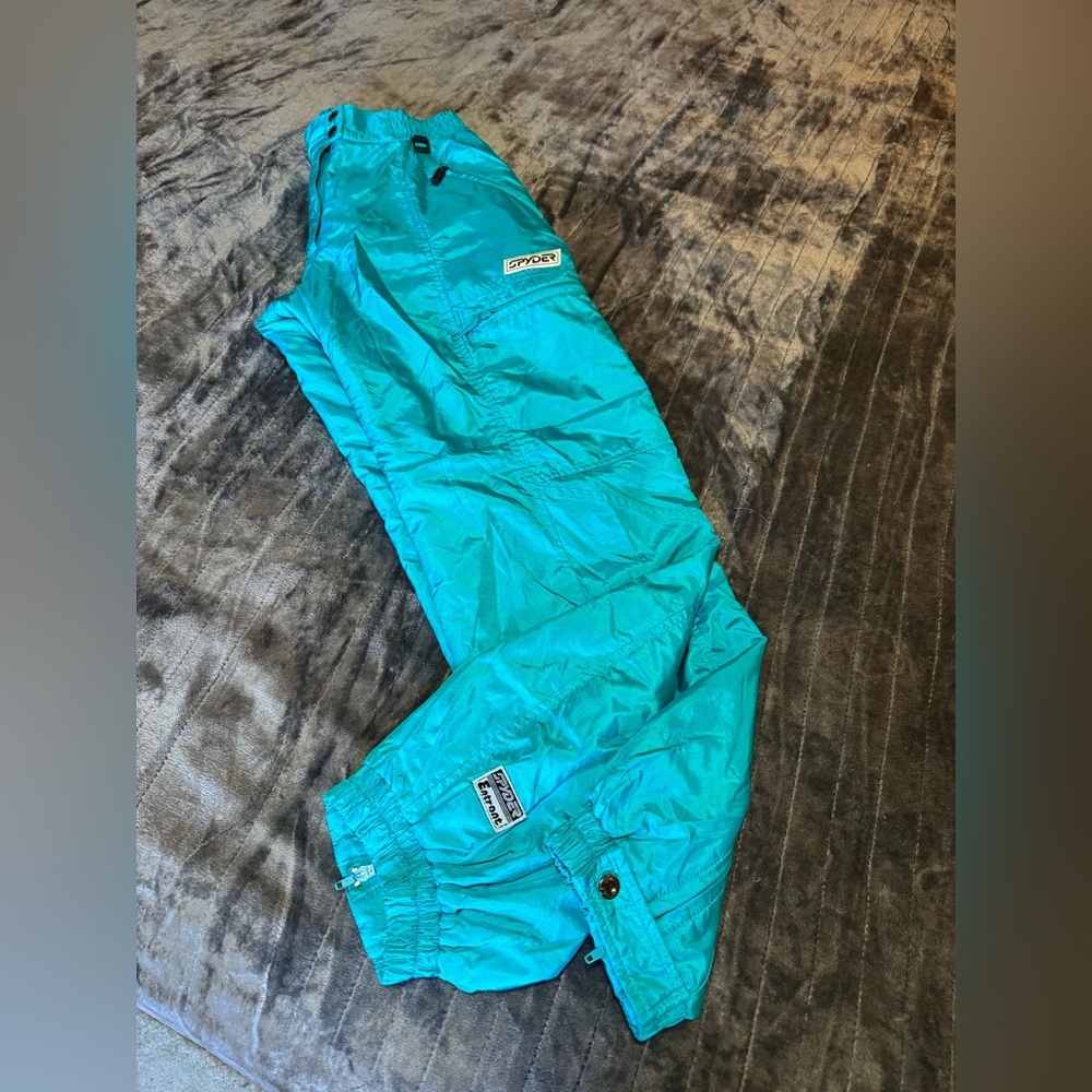 Vintage Turquoise Spyder Women’s Thinsulate Pants
